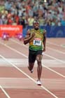 Usain Bolt, 100 metres,  2013 IAAF Diamond League, Sainsbury's Anniversary Games, Queen Elizabeth Olympic Park, London.